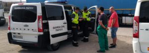 Pillan en un día a una veintena de camioneros conduciendo drogados en la Región de Murcia